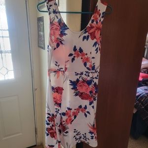 KJordan White Floral Dress